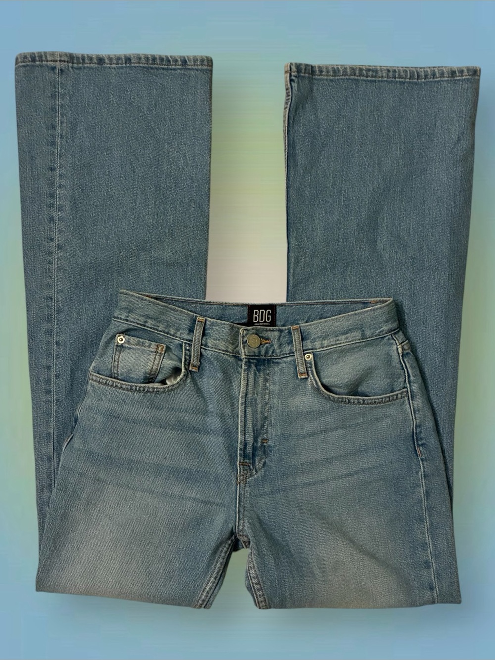 BDG Women's Light Blue Boot-Cut Jeans